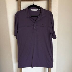 Travis Mathew Men's Purple Polo Shirt